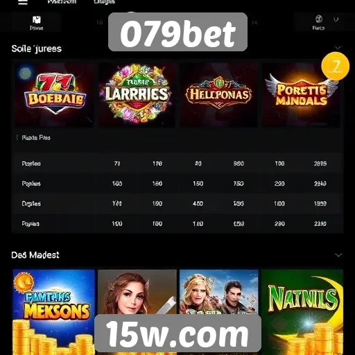 Comparativo de jogos disponíveis na plataforma 079bet
